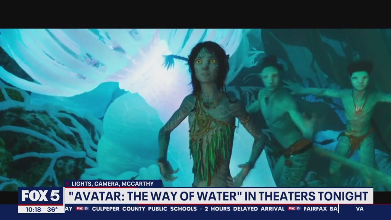 "Avatar: The Way of Water" hits theaters Friday