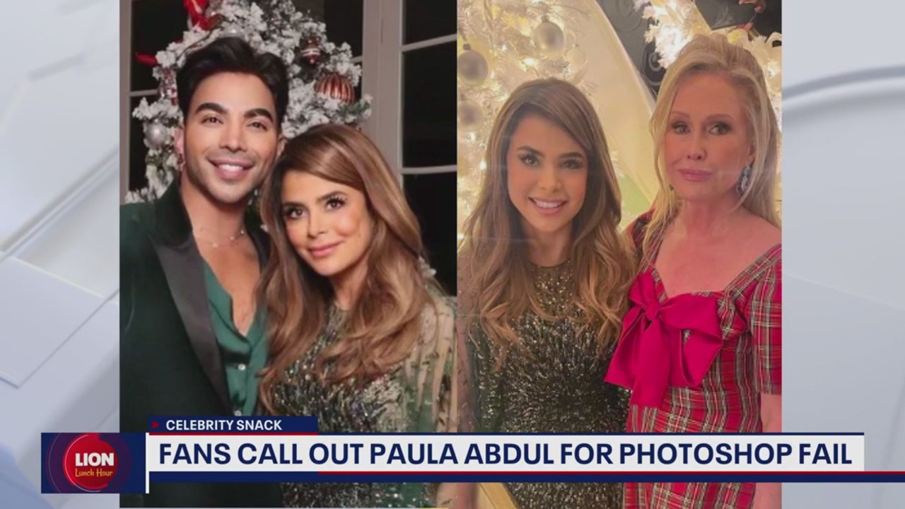 Paula Abdul called out for Photoshop fail