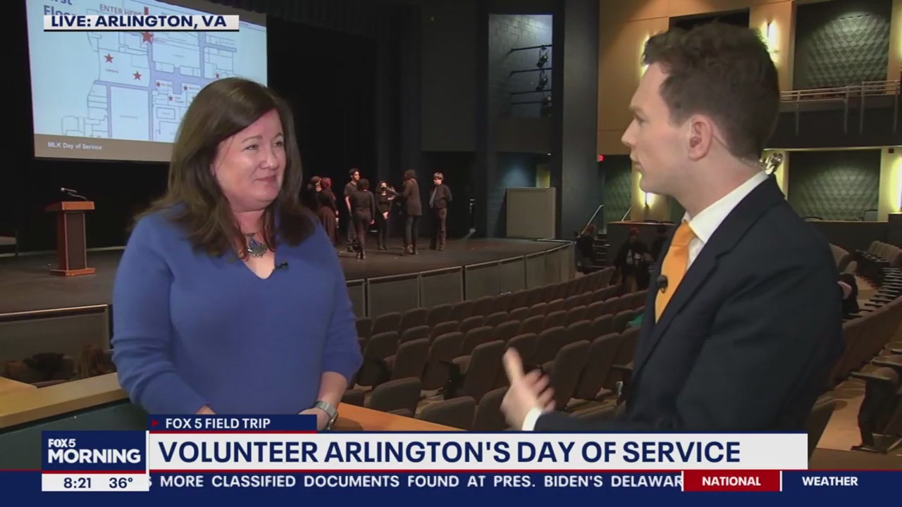 FOX 5 Field Trip: Volunteer Arlington?s Day of Service