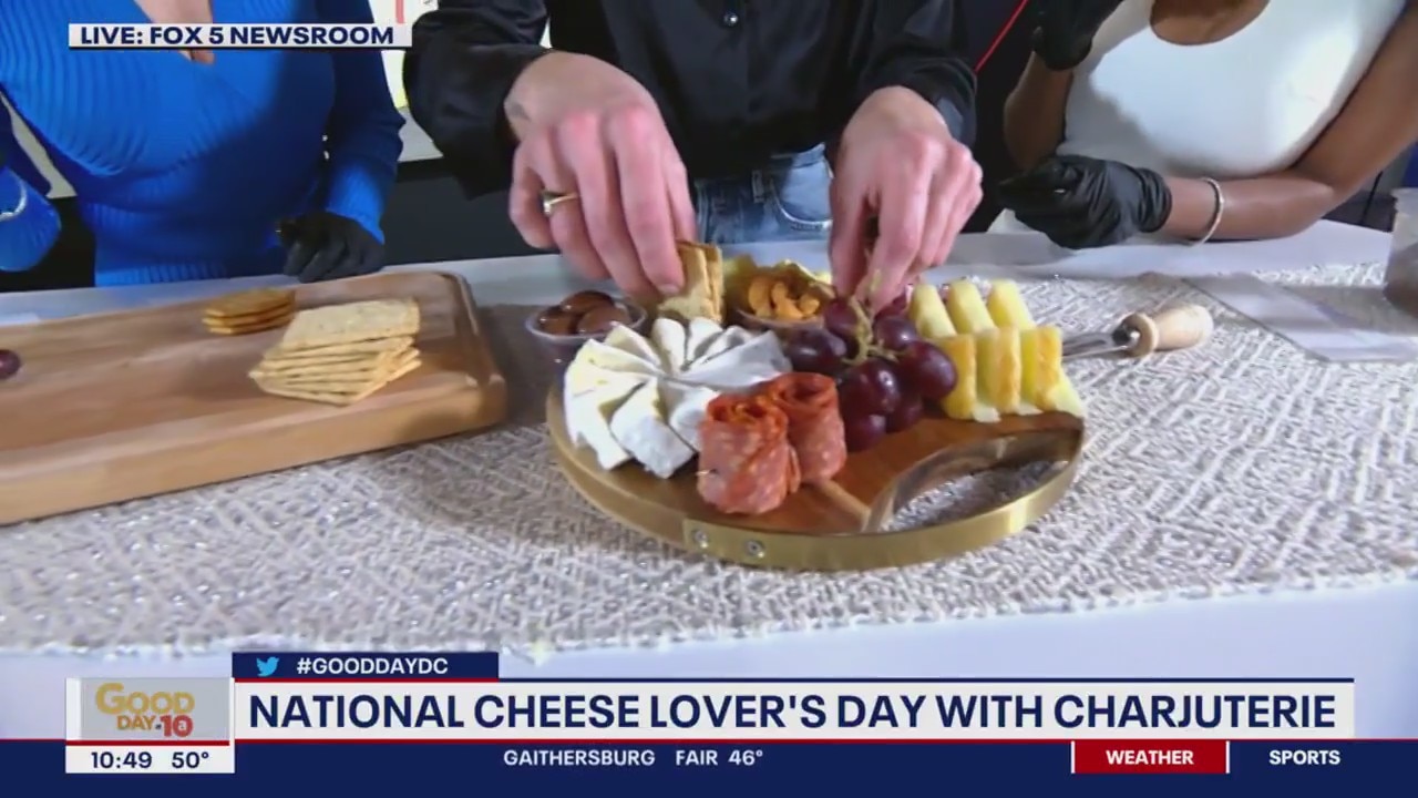 Make your own charcuterie board on National Cheese Lover's Day