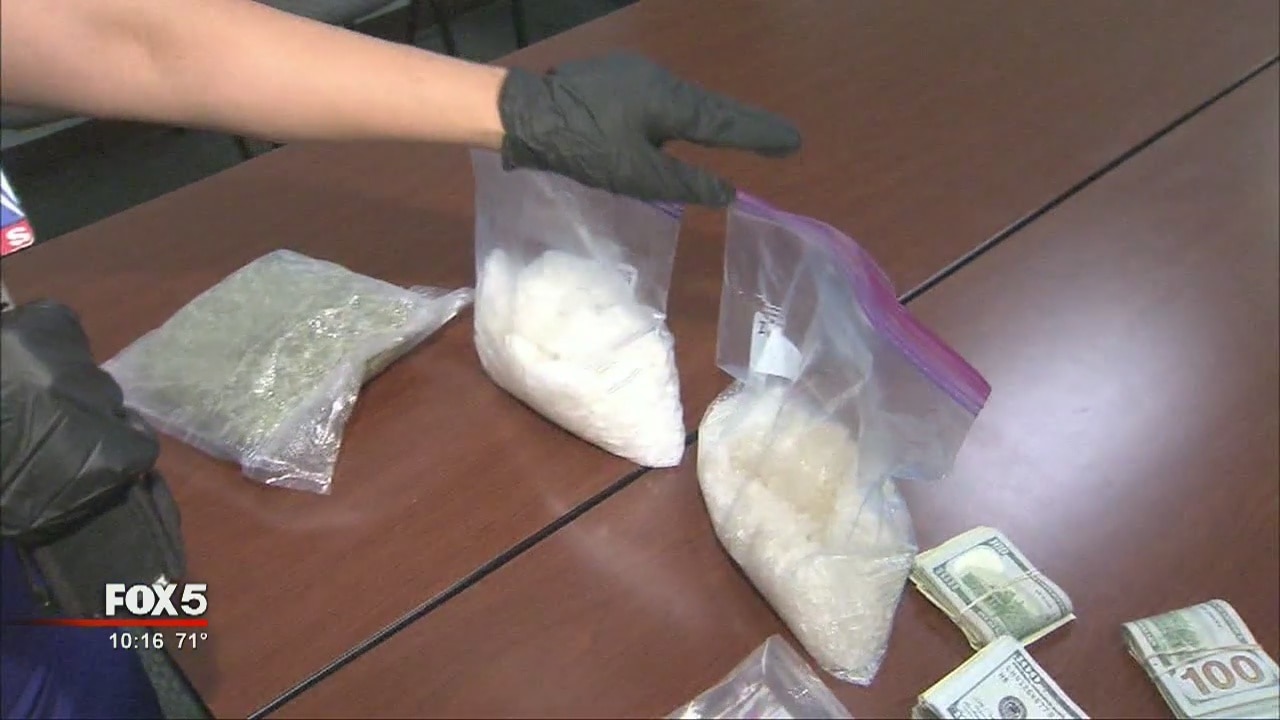 Drugs and cash bust