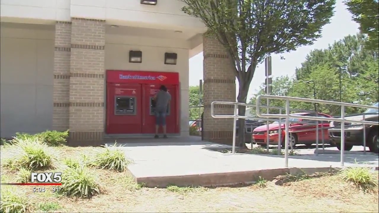 Senior targeted at bank