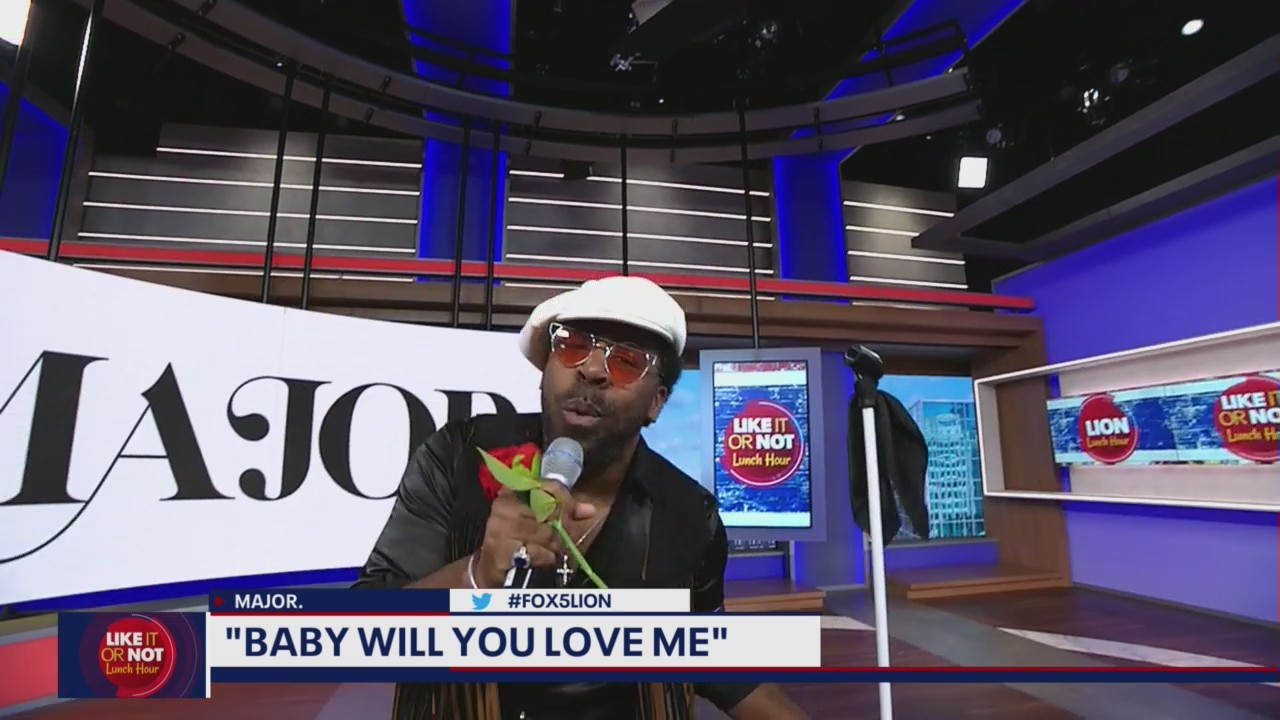 Major. performs new single 'Baby Will You Love Me'