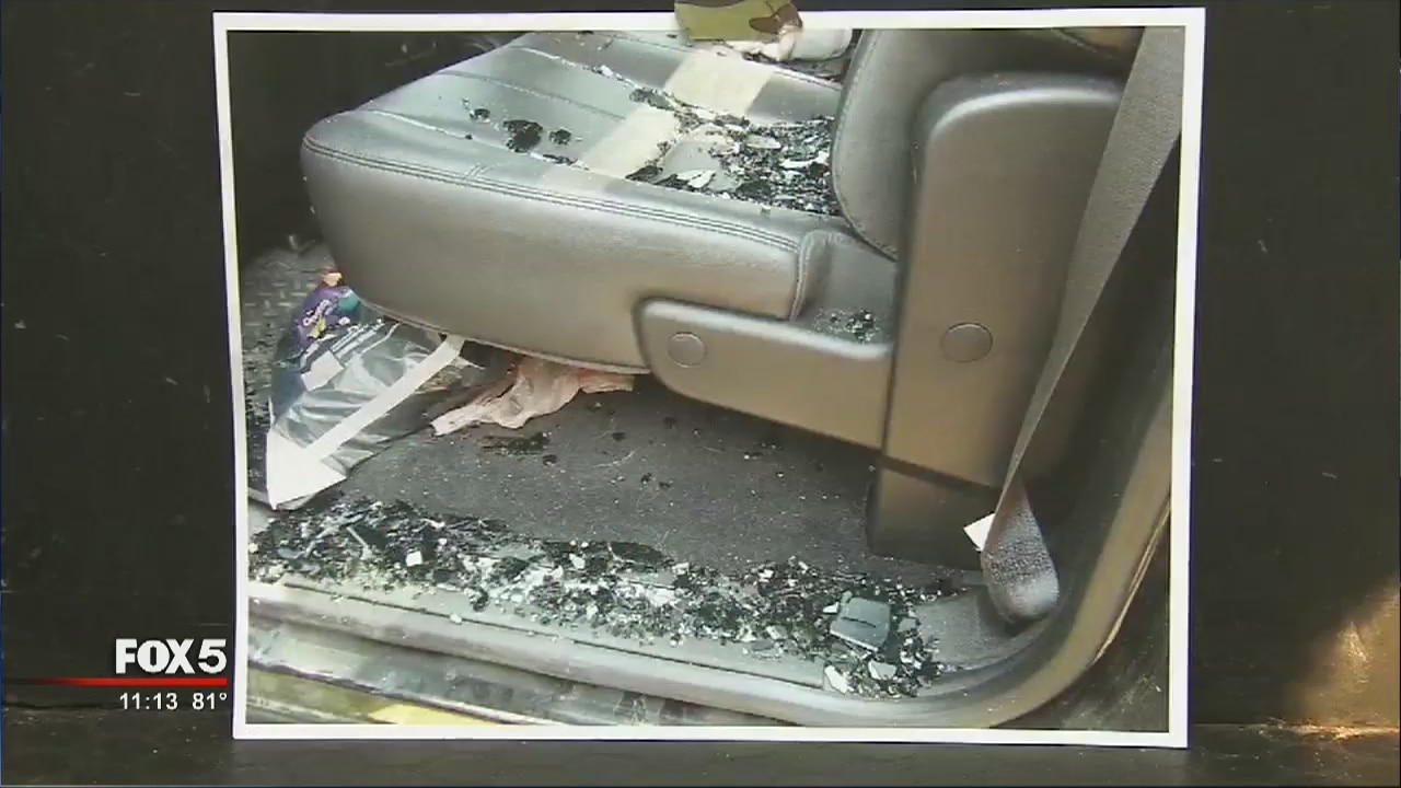 Search for car burglars