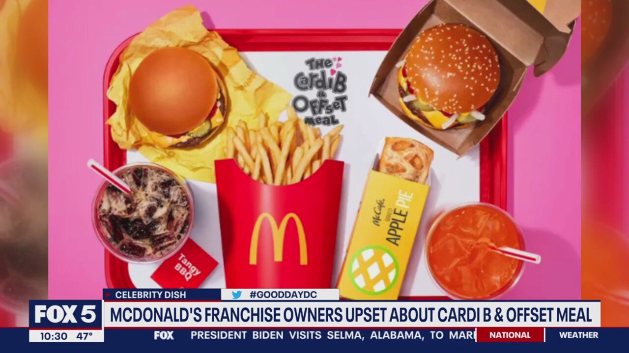 McDonald's franchise owners upset over Cardi B, Offset meal