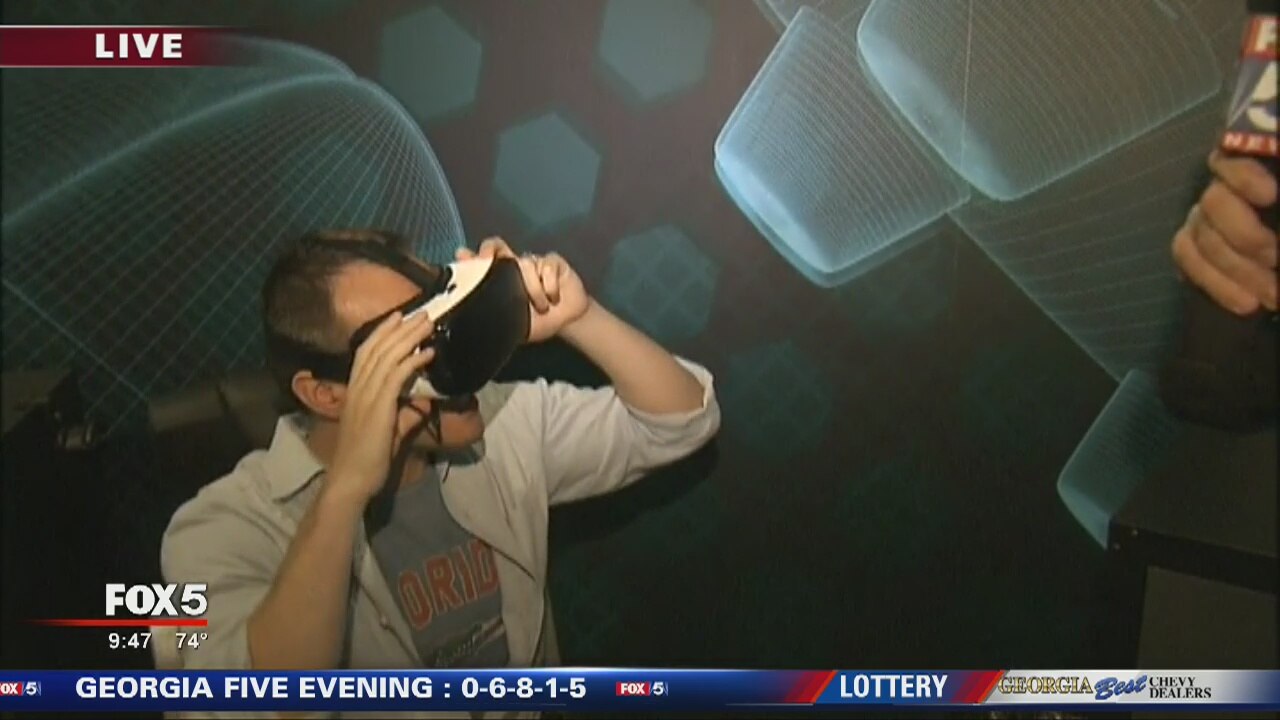 Paul Milliken visits College Football HOF