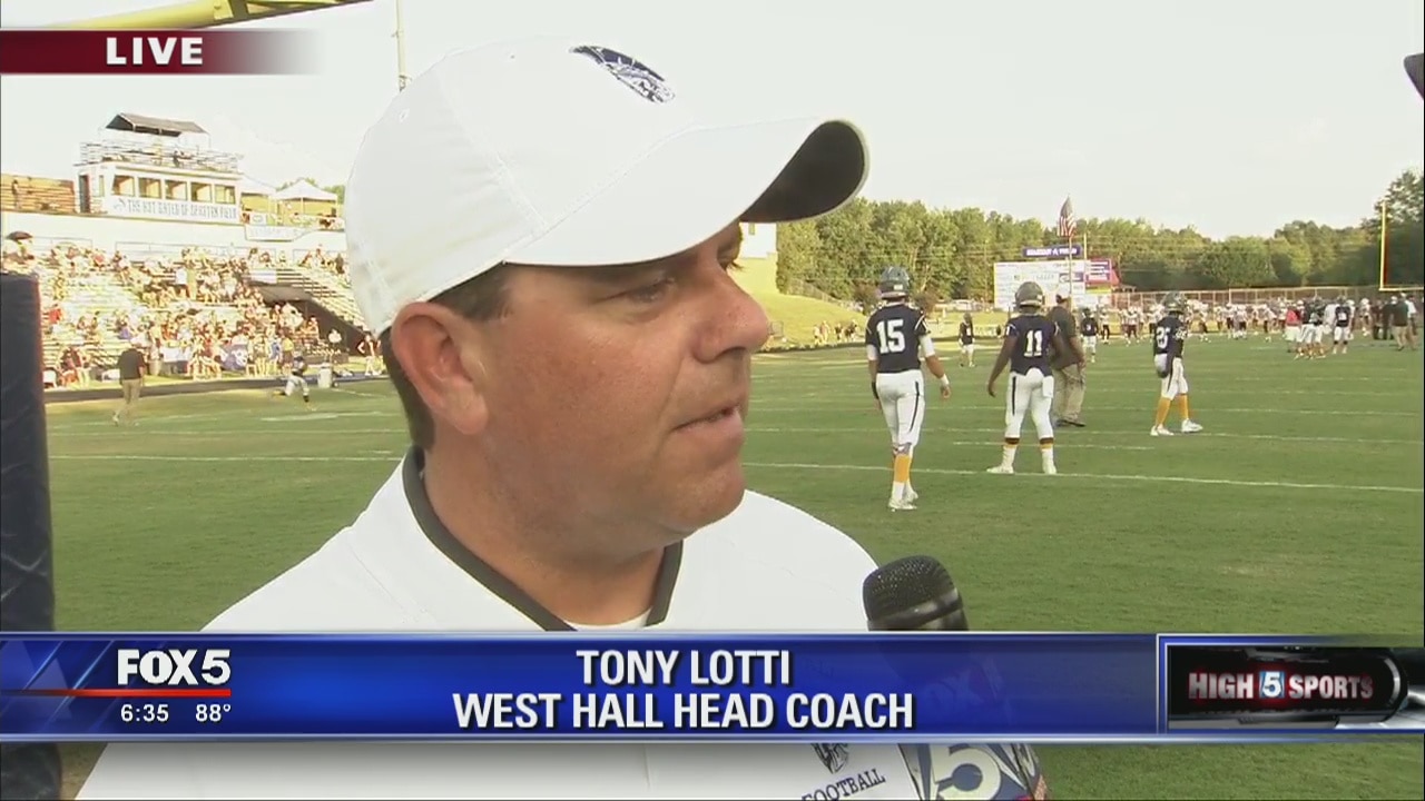 Game of the Week - West Hall Head Coach