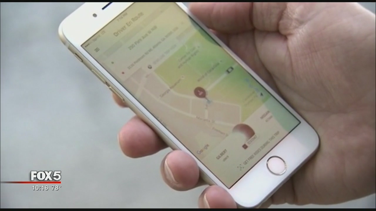 Ride-sharing service at airport