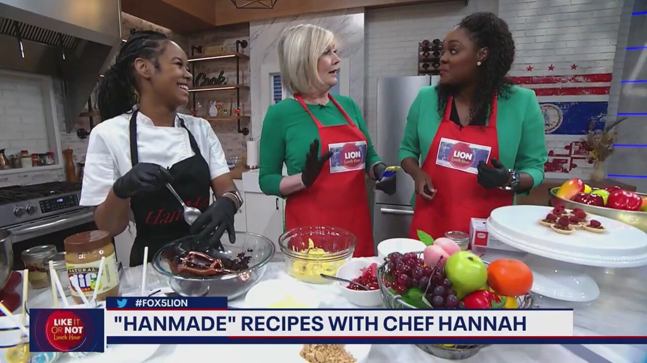 "Hanmade" recipes with Chef Hannah