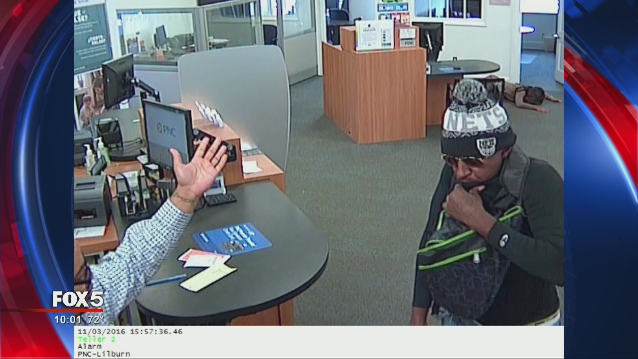 Bank robber standoff