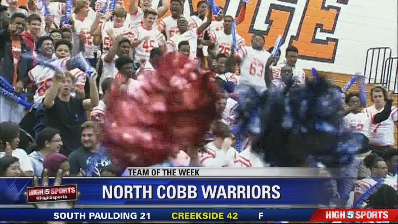 North Cobb Warriors - Team of the Week