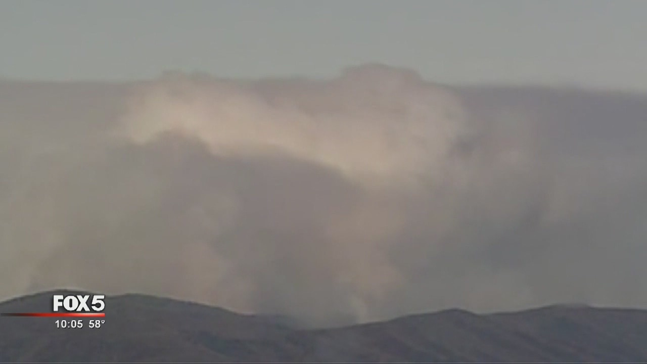 Smoky haze over Georgia