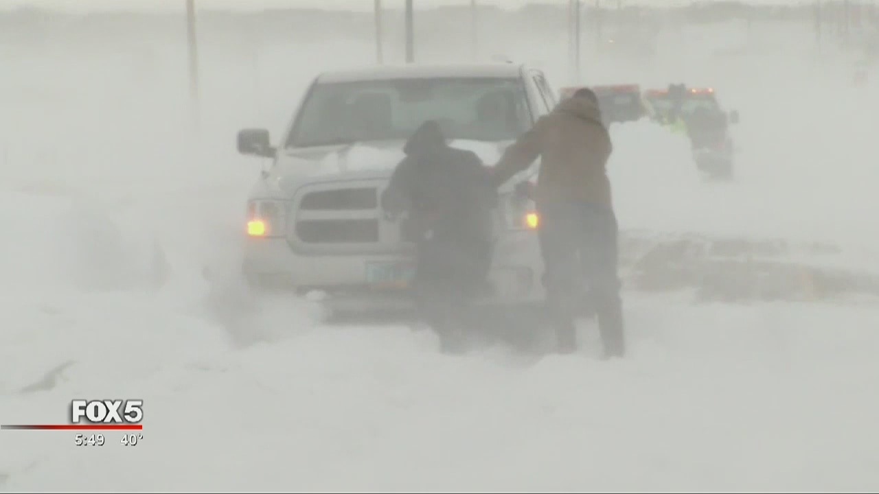 White out causing travel issues
