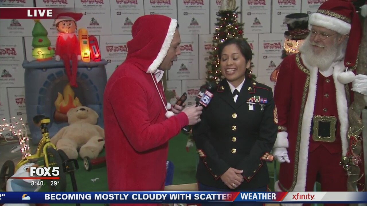 Toys for Tots Friday morning
