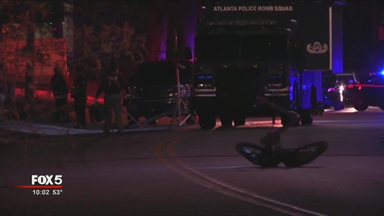 Suspicious backpack near women's clinic