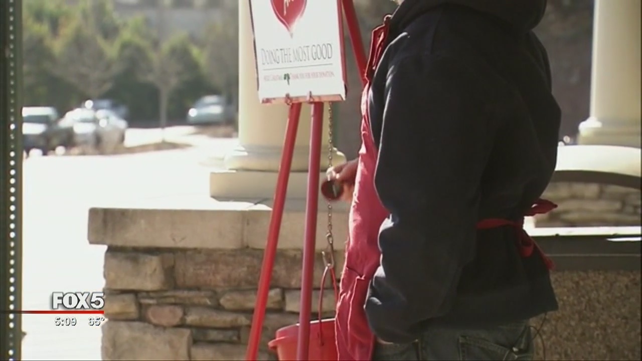 Salvation army kettle stolen