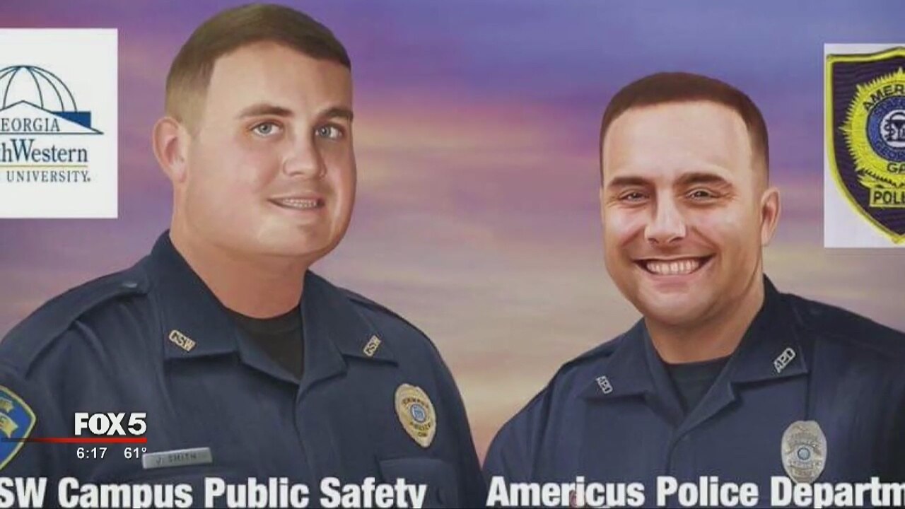 Mothers of slain Georgia officers recall tragic day