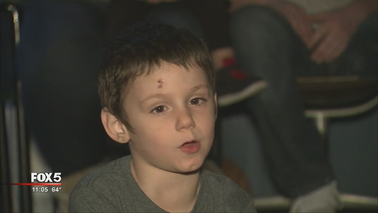 Child left in school van