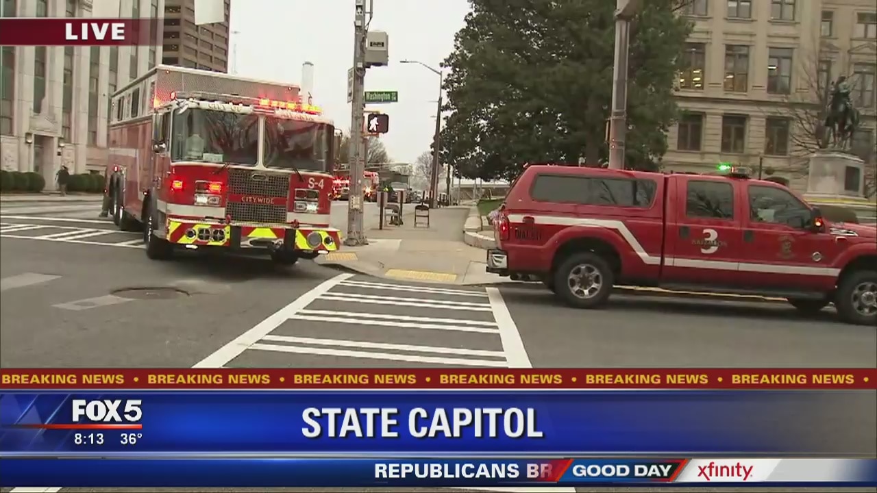 Suspicious package near Capitol
