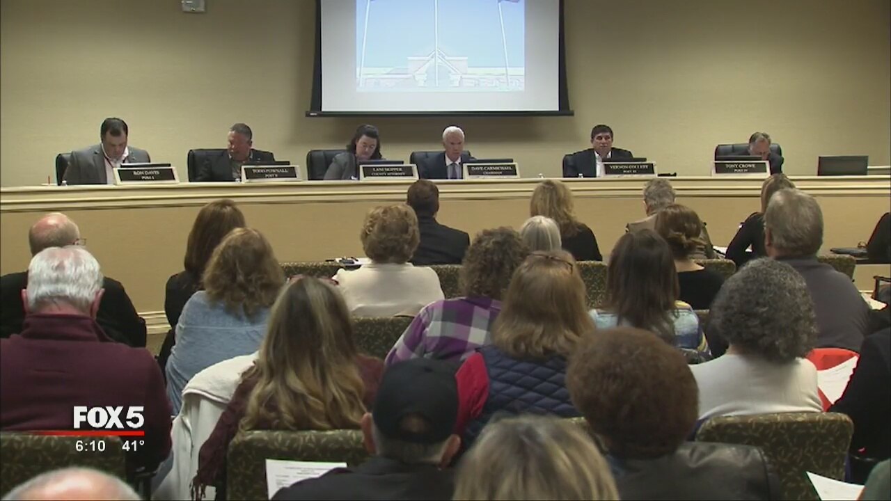 Paulding County commission meeting