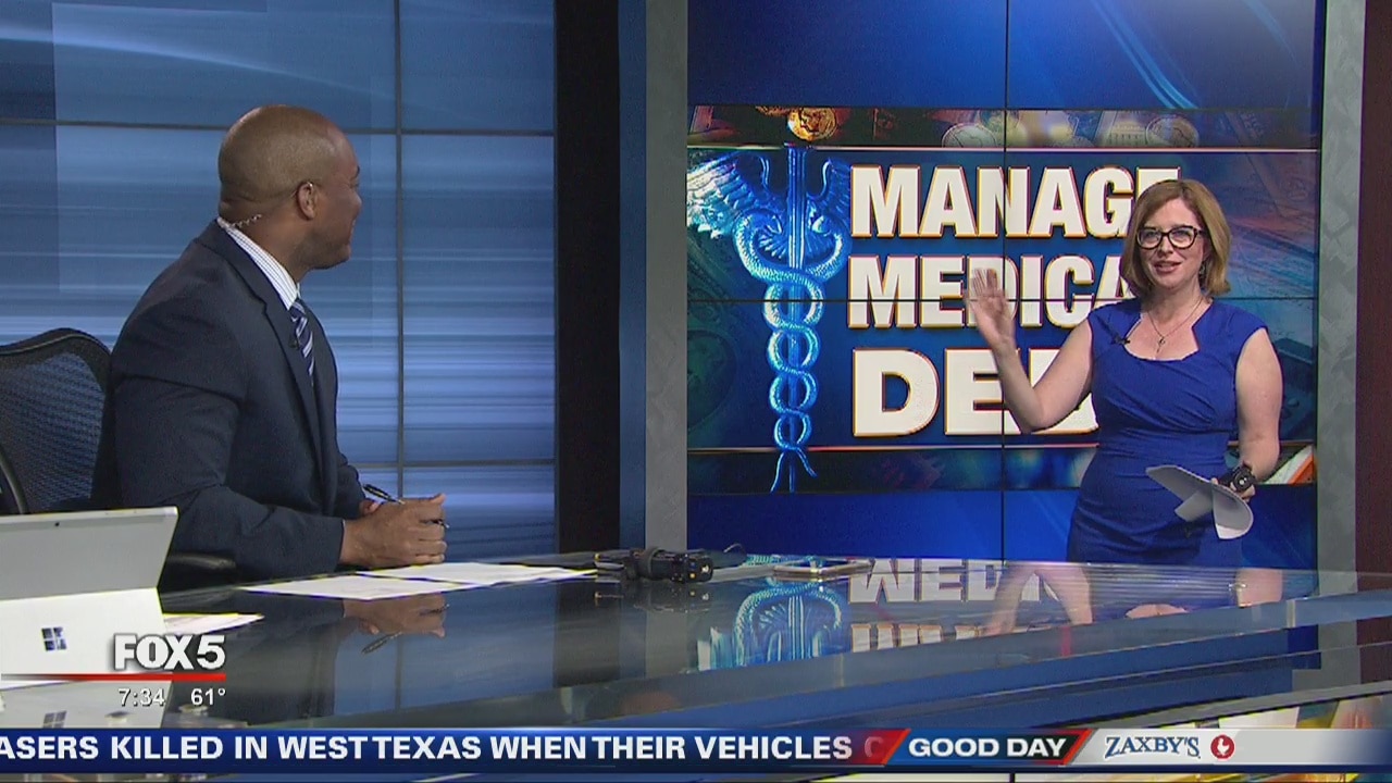 Learns ways to negotiate down medical debt