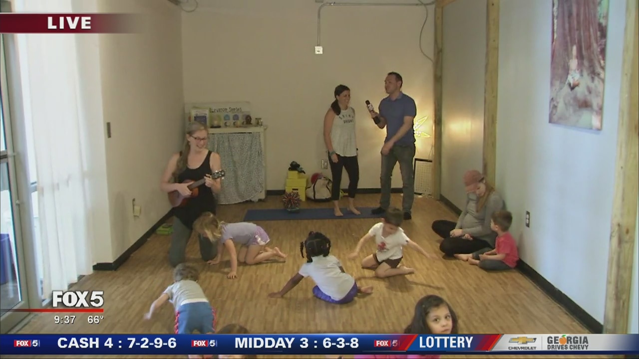 Atlanta fitness facility offers yoga for kids