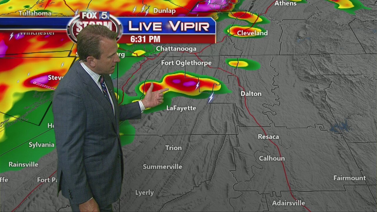 Evening Weather Saturday 4/22