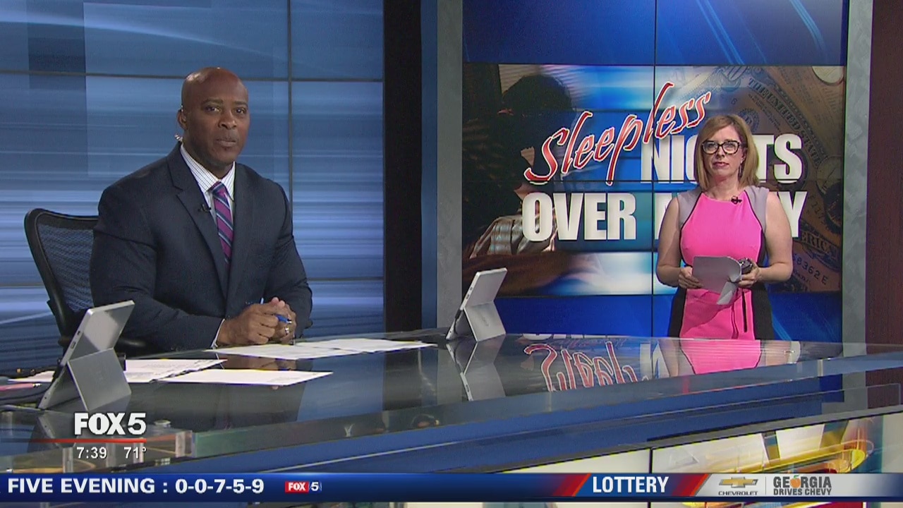 Money worries make us sleepless