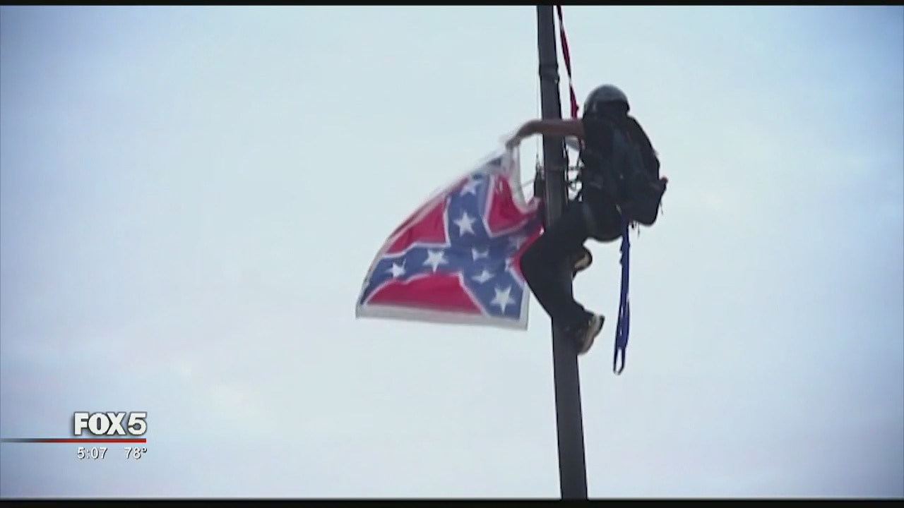 Confederate flag at new Falcons stadium