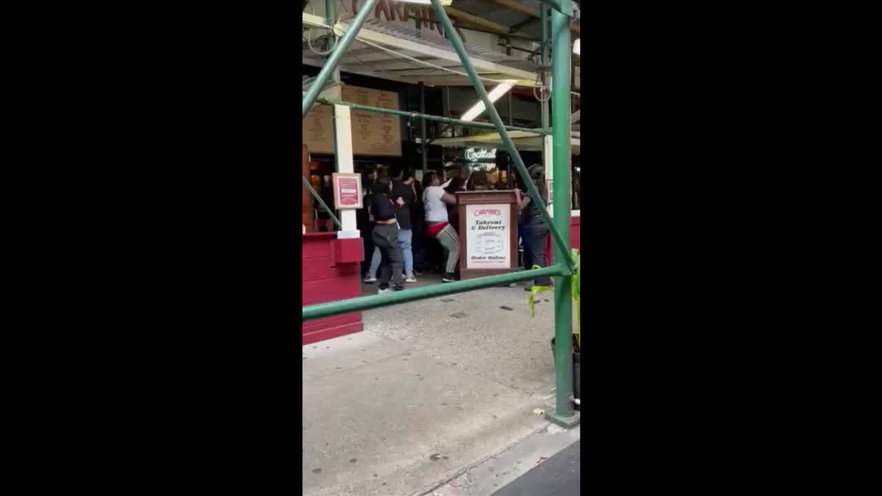 Carmines host attacked