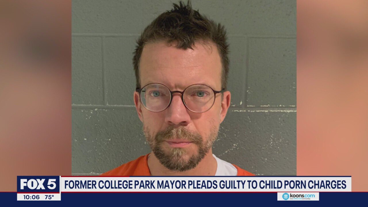Former College Park mayor pleads guilty to child porn charges