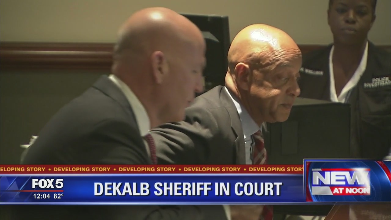 DeKalb sheriff pleads not guilty to indecency charge