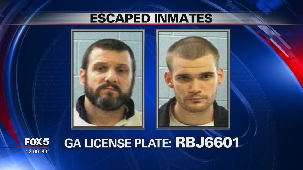 Manhunt for escaped inmates