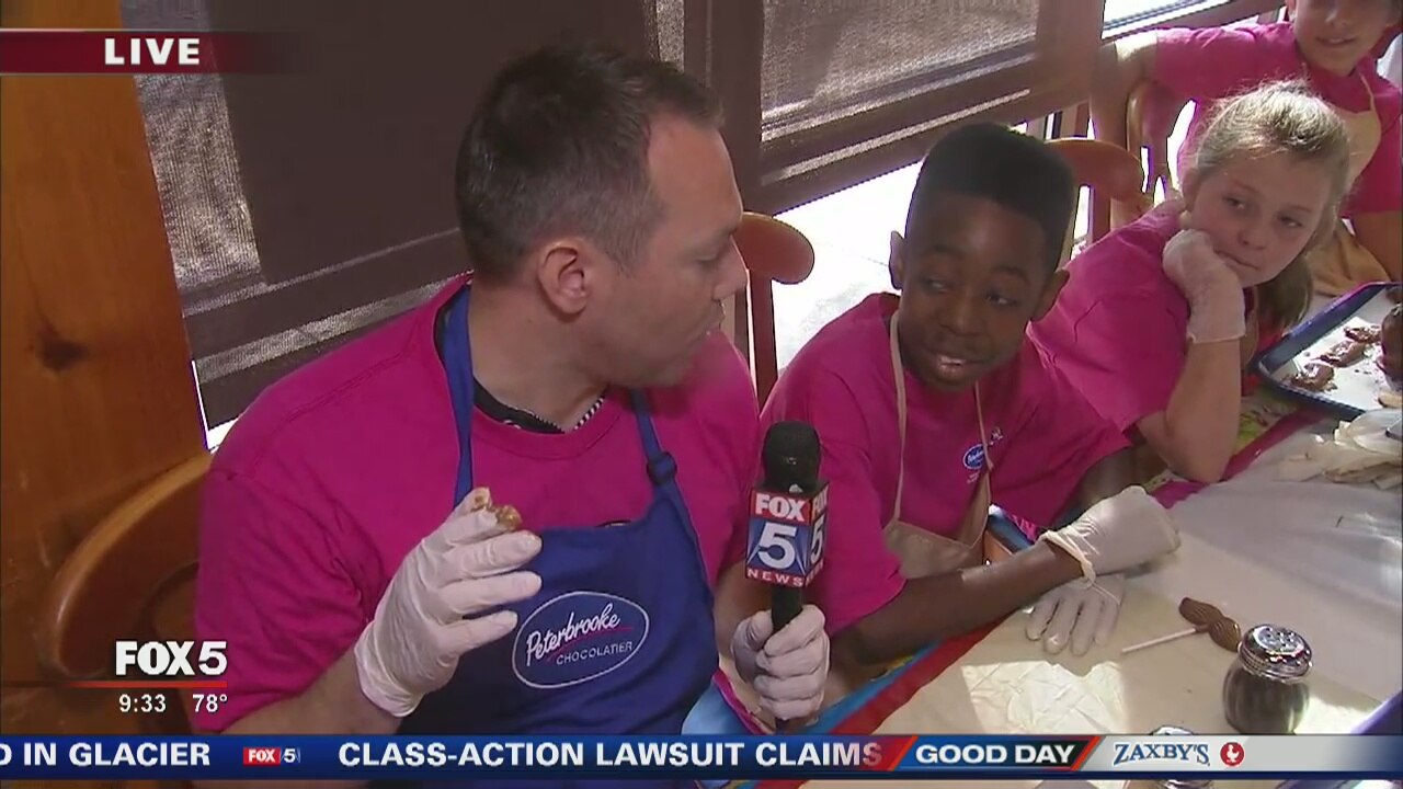 Sweet summer camp turns kids into chocolatiers