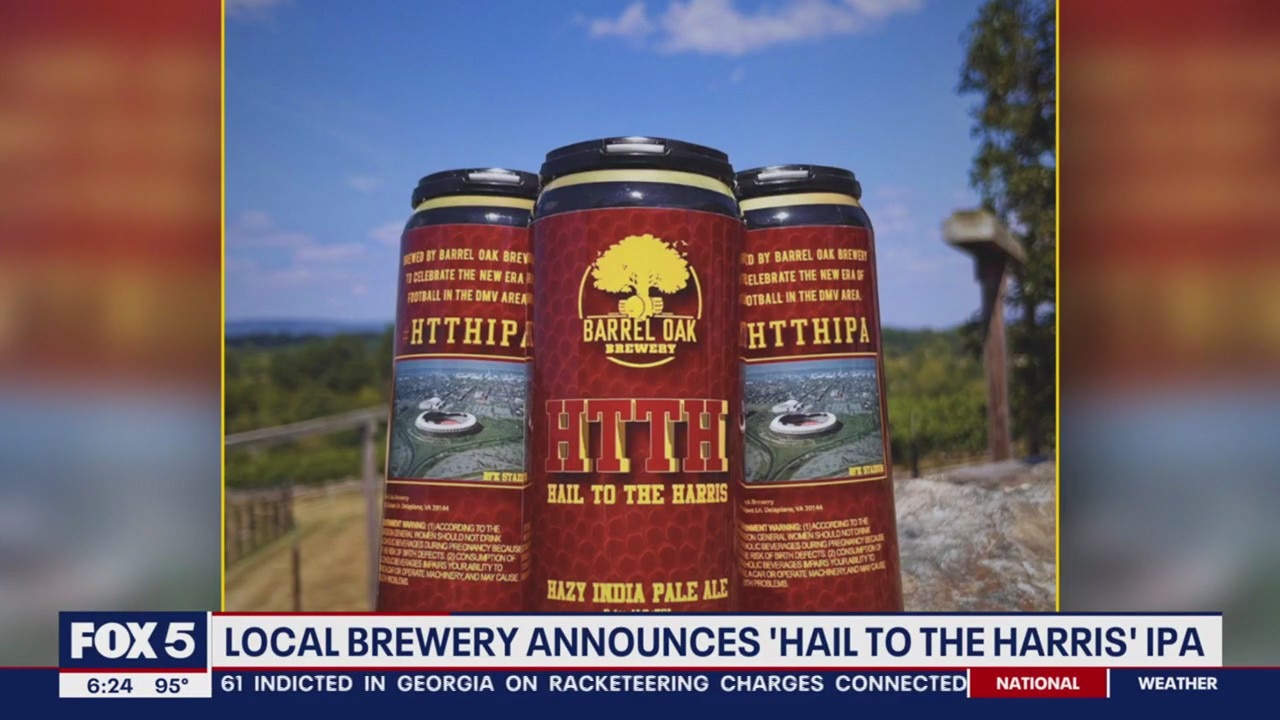 Virginia brewery honors new Commanders owner with Hail to the Harris IPA
