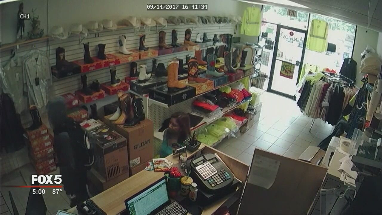 Terrifying robbery
