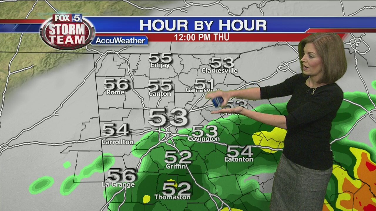 Thursday forecast