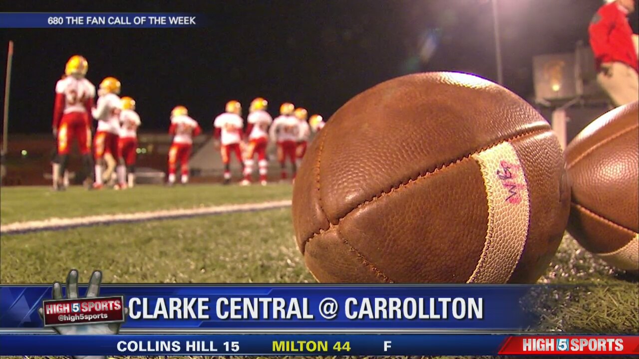 Clarke Central at Carrollton Call of the Week