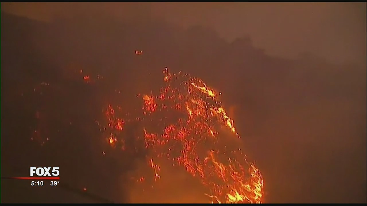 State of emergency as wildfires burn