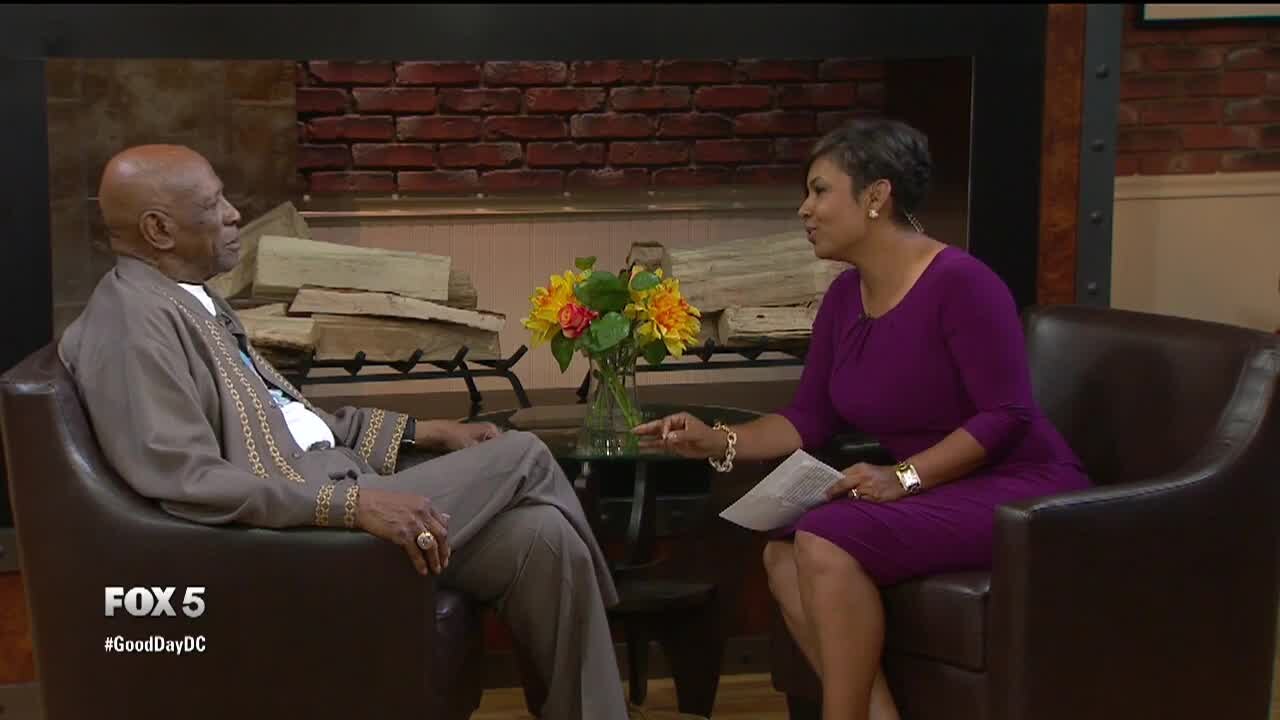 Louis Gossett, Jr. visits FOX 5 DC in 2016