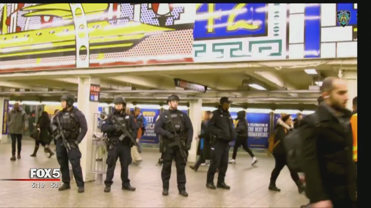Time Square increased security