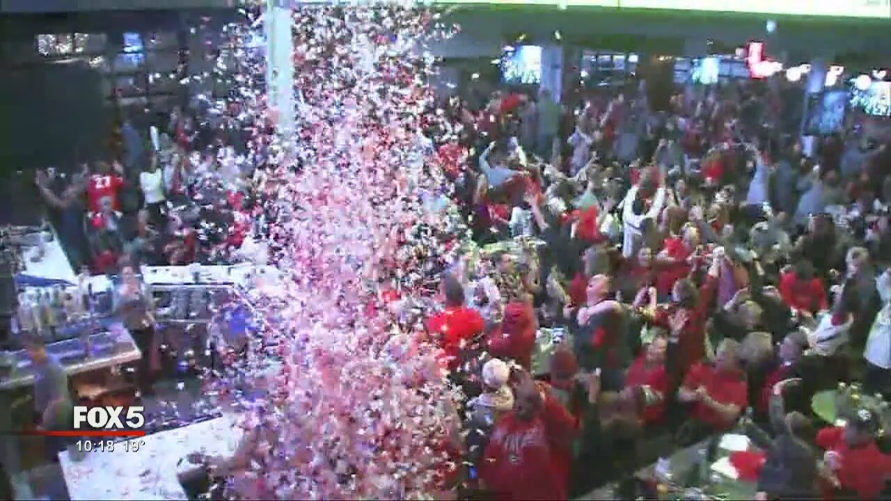 Bulldogs fans on the edge of their seats