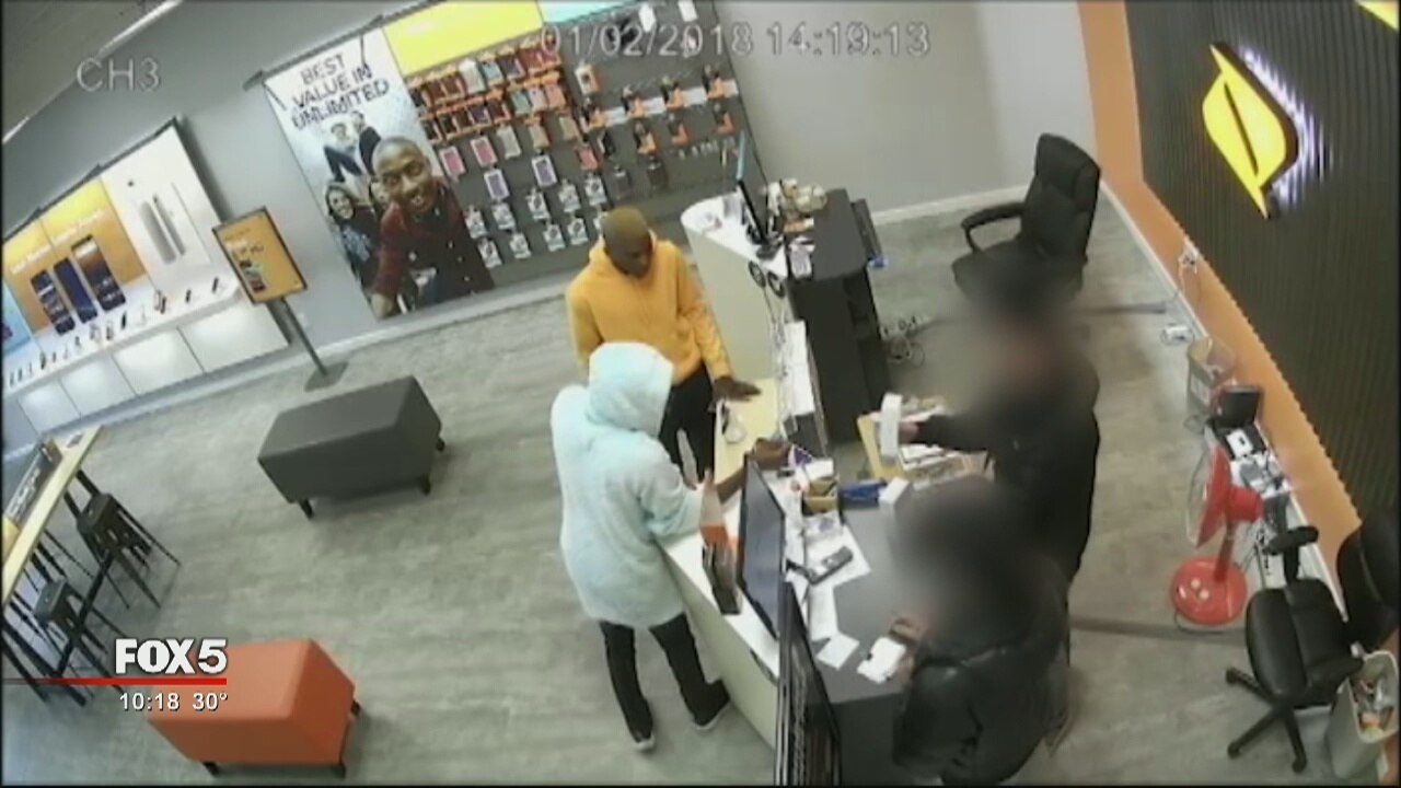 String of cell phone robberies