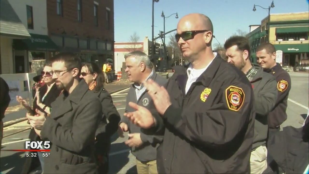 West Park Square improvement project ribbon cutting