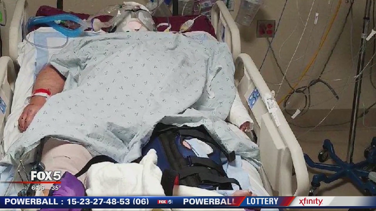 Hit and run victim clings to life, driver still at large