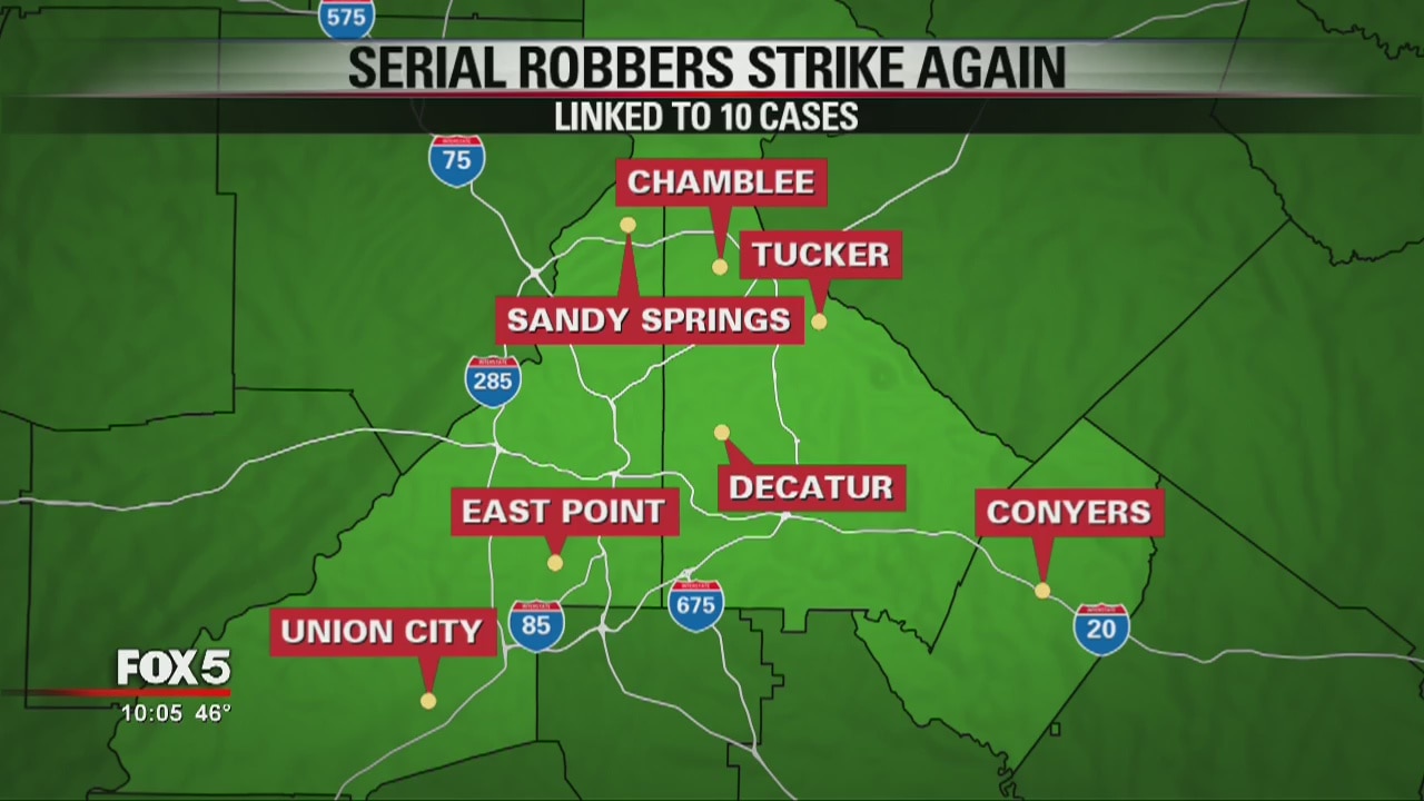 Violent robbing crew strikes again