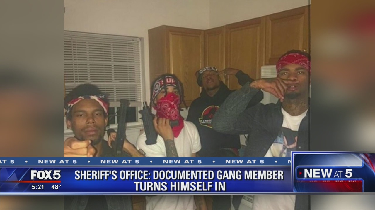 Sheriff says documented gang member turns self in | FOX 5 Atlanta