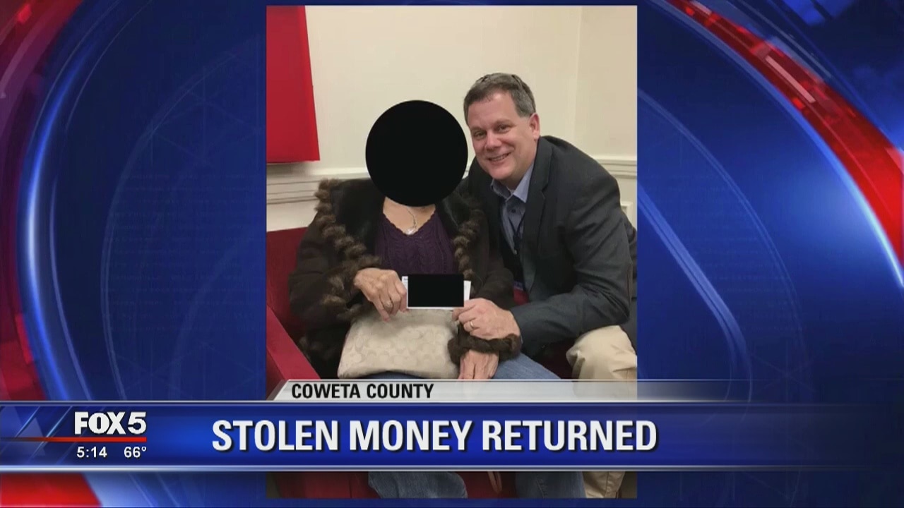 Stolen money returned to widow