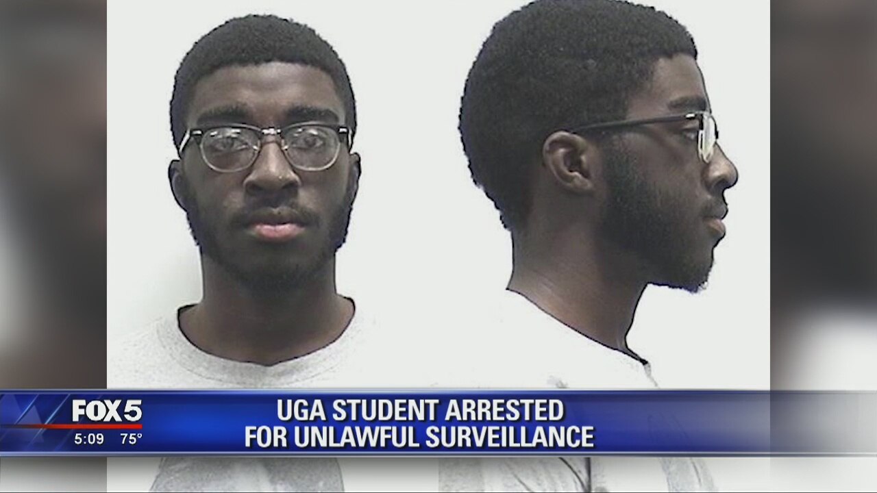 UGA student arrested for unlawful surveillance