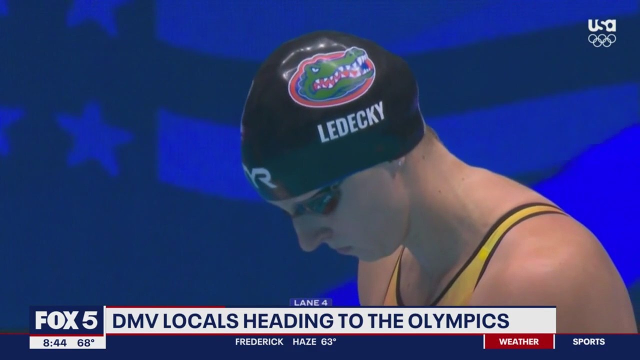 Katie Ledecky, other DC-area locals heading to the Olympics